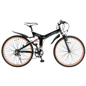 MYPALLAS（マイパラス） 折りたたみ自転車 M-670 26インチ 6段変速Wサス ブラック