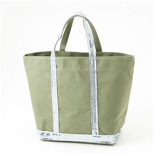 Vanessa Bruno　トートバッグ　CANVAS SPANGLE MEDIUM 663・Vegetal