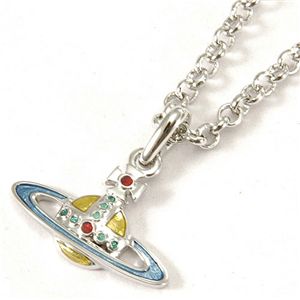 Vivienne Westwood（ヴィヴィアンウエストウッド） ネックレス Diamante Heart/Enamel Orb 166 131 001・Multi