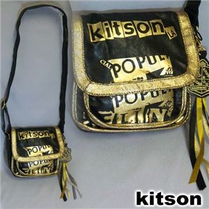 kitson(キットソン) PAMELA SHOULDER BAG Black/Gold