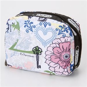 LeSportsac(レスポートサック) スクエアコスメティックポーチ3977・Magic Garden