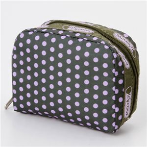 LeSportsac(レスポートサック) スクエアコスメティックポーチ4902・Dimples