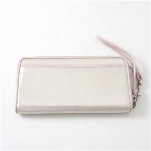 5:COACH(コーチ) ラウンドファスナー長財布 POPPY SV/PL