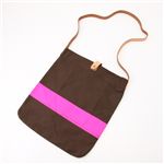 MARC BY MARC JACOBS（マークバイマークジェイコブス） Neon Stripe Bag 111504・Fuschia