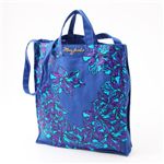 MARC BY MARC JACOBS（マークバイマークジェイコブス） ダブルハンドル トートバッグ Flower Tote Blue/Purple(117505)