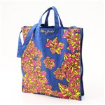 MARC BY MARC JACOBS（マークバイマークジェイコブス） ダブルハンドル トートバッグ Flower Tote Blue/Magenta(117656)