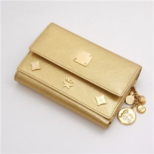 MCM(エムシーエム) 財布 1032 08503 3512・【C】Gold