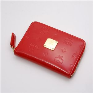 MCM(エムシーエム) 財布 1032 10002 0509・【F】Red