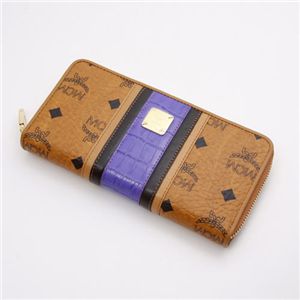 MCM(エムシーエム) 財布 1031 09601 1022・【G】Brown×Blue