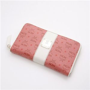 MCM(エムシーエム) 財布 1031 10011 0510・【I】Pink×White