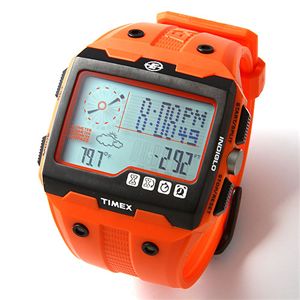 TIMEX（タイメックス） Expedition WS4TM メンズ ラバーベルト ウォッチ T49761/オレンジ