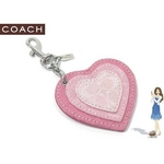 Coach(コーチ) キーホルダー オンブレ ハート チャーム キーフォブ 92441