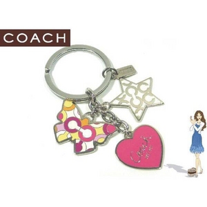 Coach(コーチ) キーホルダー オプ アート ミックス キーフォブ 92451