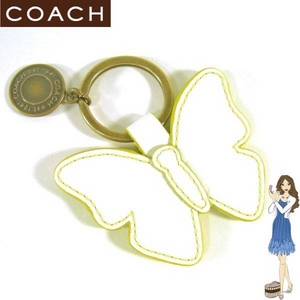 Coach(コーチ) キーホルダー バタフライ キーフォブ 92240・・・｜商品詳細