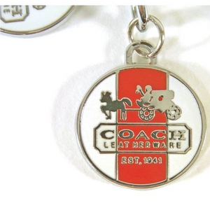 3:Coach(コーチ) キーホルダー ヘリテージ ディスク キーフォブ 92305