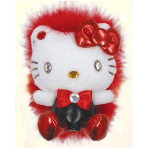 携帯をそのままぬいぐるみに!HELLO KITTYデコグルミ  レッド