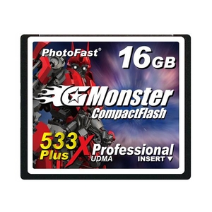 PhotoFast G-Monster 533倍速 コンパクトフラッシュカード16GB　GM-533CF16SL