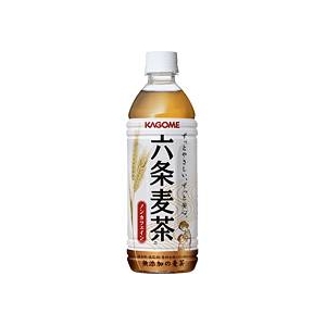 カゴメ 六条麦茶 500mlPET 48本セット