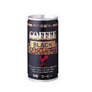 富永貿易 神戸居留地 ブラックコーヒー 190ml 60本セット