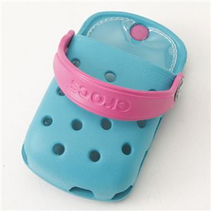 crocs（クロックス） オーダイアル携帯ケース ODial：ターコイズ/フューシア 【同色2個セット】