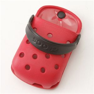 crocs（クロックス） オーダイアル携帯ケース ODial：レッド/ブラック 【同色2個セット】