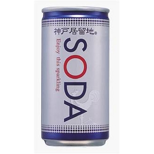 神戸居留地 業務用炭酸水 SODA 190ml 30本入り 6ケースセット