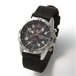 SEIKO（セイコー） メンズ クロノグラフブレスウォッチ SND399P ブラックミリタリー