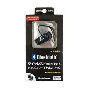 カシムラ Bluetoothイヤホンマイク2 AE-119