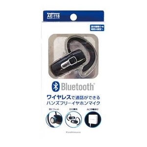 カシムラ Bluetoothイヤホンマイク3 AE-118