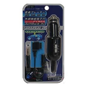 カシムラ FMトランスミッターFOMA変換ケーブル付 KD-43