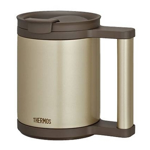 THERMOS　真空断熱マグ0.28L　JCP-280C-BWG　ブラウンゴールド