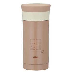 THERMOS　真空断熱ケータイマグ0.35L（miffy）　JMK-351B-BW　ブラウン