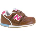 New Balance（ニューバランス） ランニング・トラック シューズ インファント FS996 ブラウン×ローズ 16.5cm