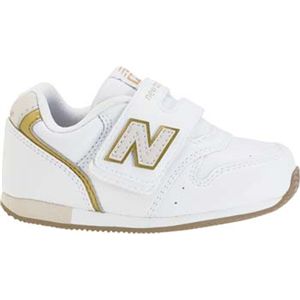 New Balance（ニューバランス） ランニング・トラック シューズ インファント FS996L ホワイト×ゴールド 14.5cm