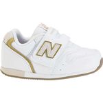 New Balance（ニューバランス） ランニング・トラック シューズ インファント FS996L ホワイト×ゴールド 16.5cm