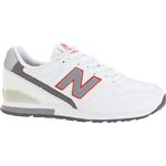 New Balance（ニューバランス） ランニング・トラック シューズ ライフスタイル KJ996L ホワイト×レッド 25.0cm