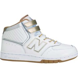 New Balance（ニューバランス） アウトドア・ウォーキング シューズ Kids LIFESTYLE KT574H ホワイトXゴールドXシルバー 22.0cm