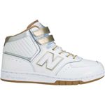 New Balance（ニューバランス） アウトドア・ウォーキング シューズ Kids LIFESTYLE KT574H ホワイトXゴールドXシルバー 25.0cm