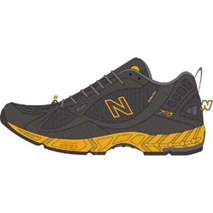 New Balance（ニューバランス） アウトドア・ウォーキング シューズ MT703G ブラック×イエロー 25.5cm ワイズ：EE