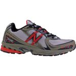 New Balance（ニューバランス） ランニング・トラック シューズ パフォーマンス/ トレイルランニング MT749JEE グレイ×レッド 25.5cm ワイズ：EE