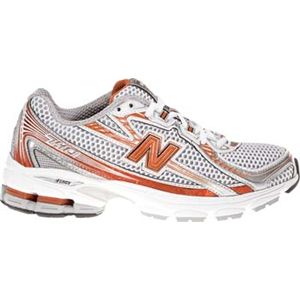 New Balance（ニューバランス） ランニング・トラック シューズ PERFORMANCE/PERFORMANCE TRAINING WR740D シルバー×オレンジ 25.0cm ワイズ：D