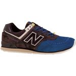 New Balance（ニューバランス） ランニング・トラック シューズ ライフスタイルクラッシック WRC576ED ブルー×ブラウン 23.5cm ワイズ：D