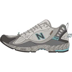 New Balance（ニューバランス） アウトドア・ウォーキング シューズ WT703G グレー×ピンク 23.5cm ワイズ：4E