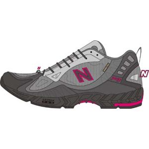 New Balance（ニューバランス） アウトドア・ウォーキング シューズ WT703G グレー×ピンク 22.5cm ワイズ：EE