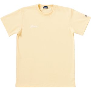 ASICS（アシックス） Tシャツ クリームイエロー OW6107 L