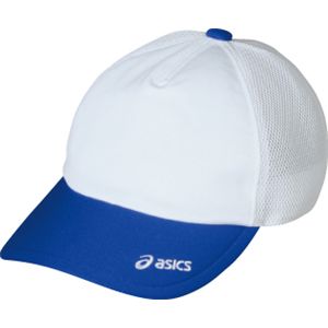 ASICS（アシックス） メッシュキャップ ホワイト×ブルー OWC103 L