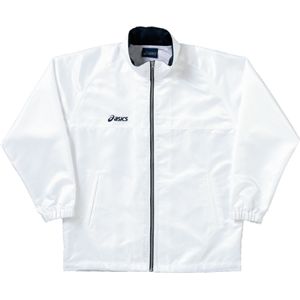 ASICS（アシックス） ウインドブレーカージャケット ホワイト OWW508 2XO