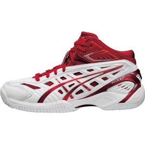 ASICS（アシックス） GELBURST（ゲルバースト） ホワイト×レッド TBF660 23.5