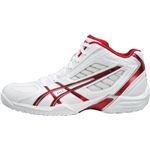 ASICS（アシックス） GELHOOP V2 ゲルフープV2) ホワイト×レッド TBF666 23.0