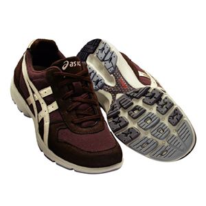 ASICS（アシックス） HADASHIWALKER ダークブラウンXベージュ TDW719 22.0